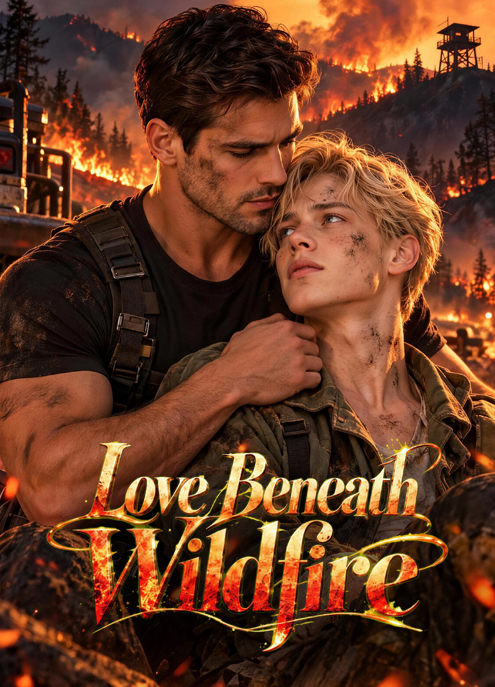 Poster Love Beneath Wildfire
