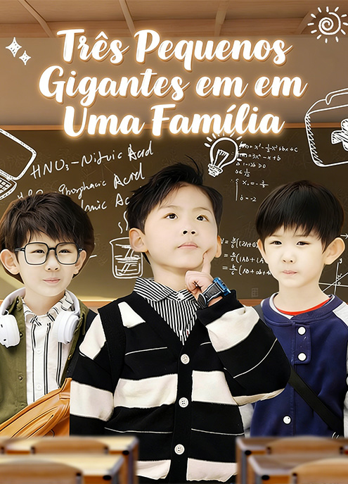 Três Pequenos Gigantes em Uma Família